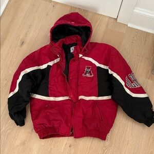 Red and Black Alabama Hooded Jacket
